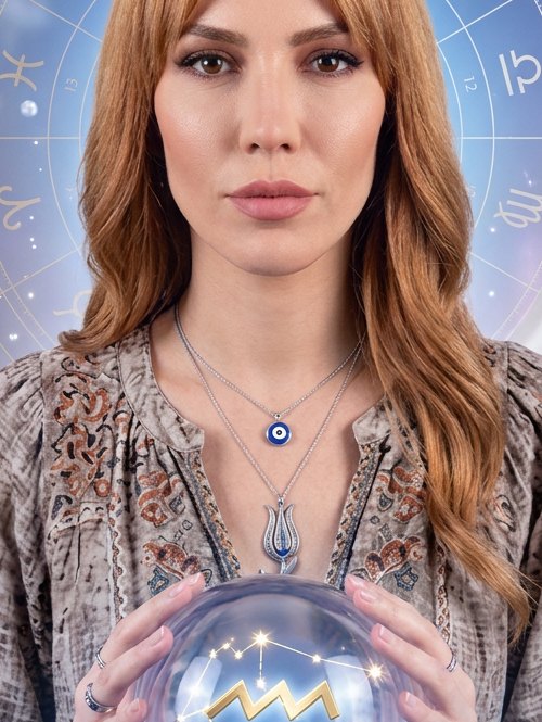 Esin ay takvimine ve gökyüzü hareketlerine bakarken